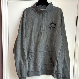 Montauk quarter zip sweatshirt